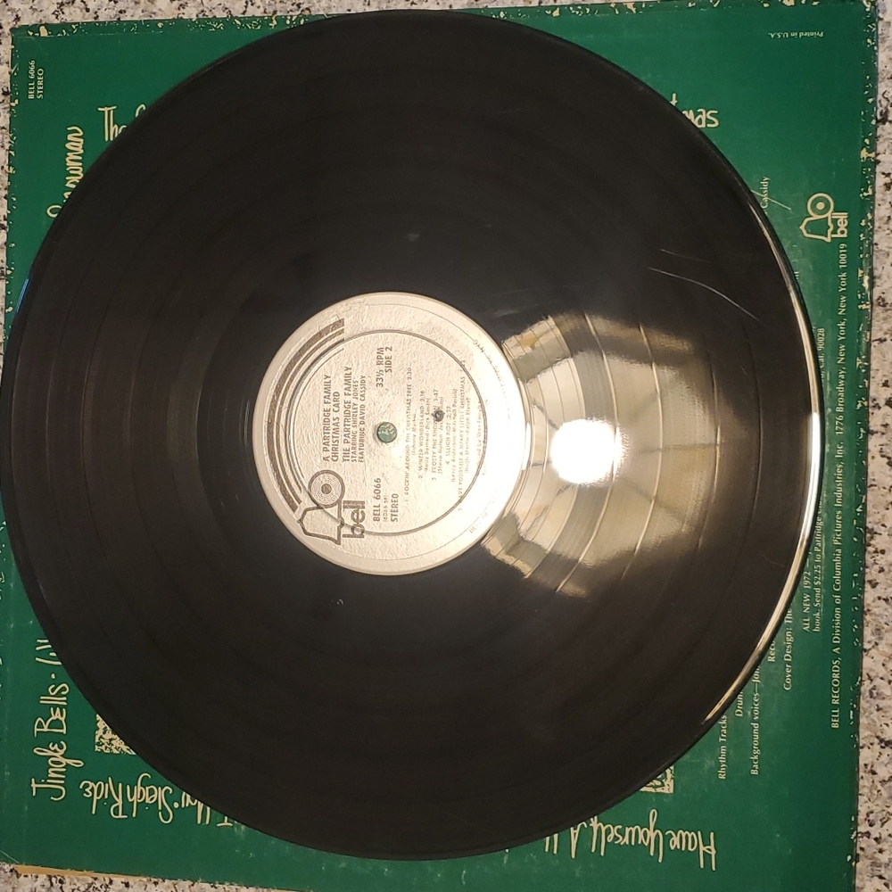 Vintage A Partridge Family Christmas 🎄 Card Vinyl Record - Picture 4 of 4